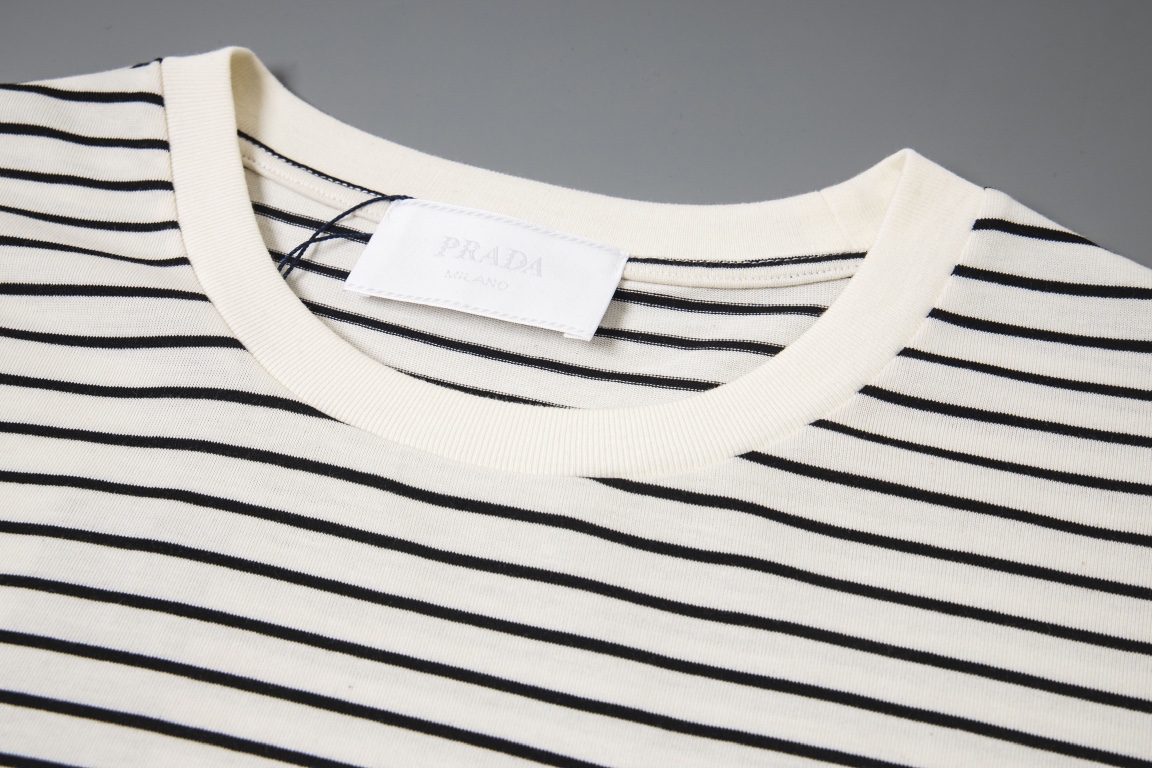 PRAD 高级极简系列 短袖T恤服装,男,女 5