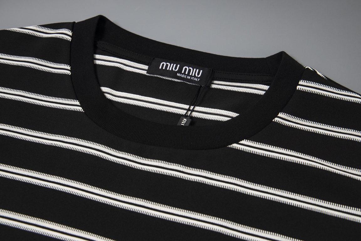 MIUMI 高级极简系列 短袖T恤服装,男,女 5