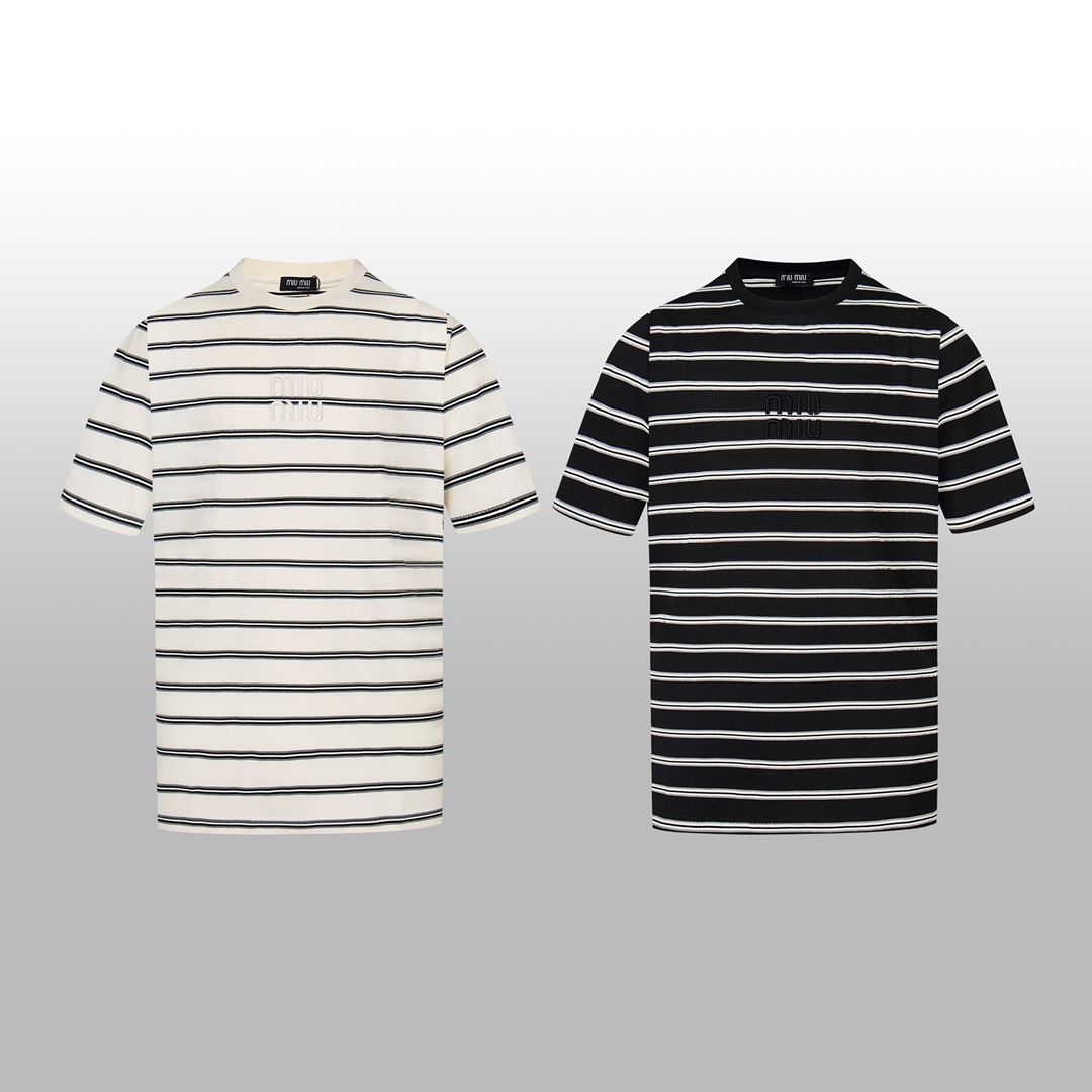 MIUMI 高级极简系列 短袖T恤服装,男,女 3