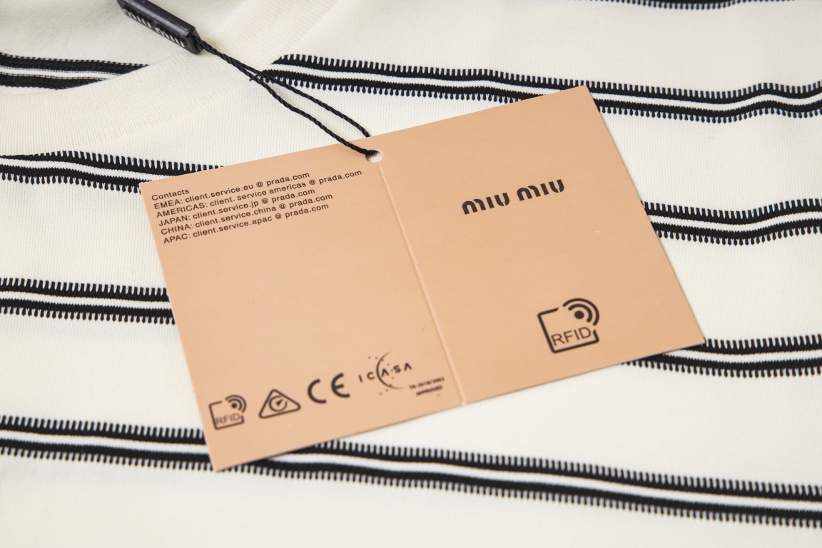 MIUMI 高级极简系列 短袖T恤服装,男,女 4