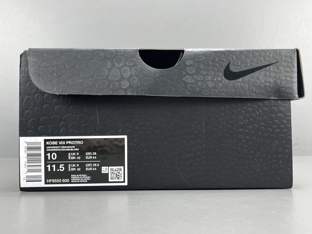 
【科比8】Nike Kobe 8 Protro University Red 圆头系带 网布 低帮 篮