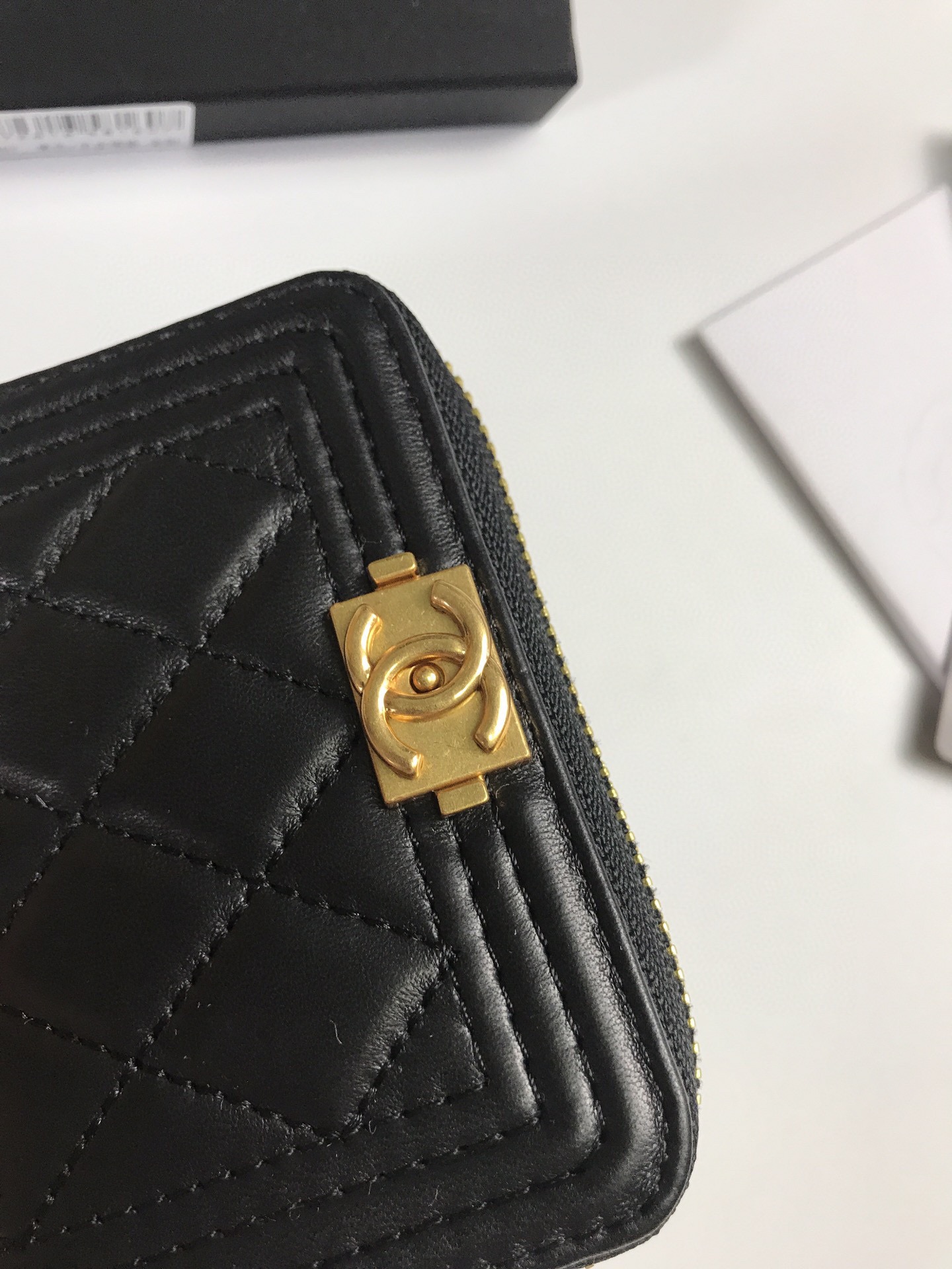 Chanel香奈儿羊皮カードケース 高品質専柜款式