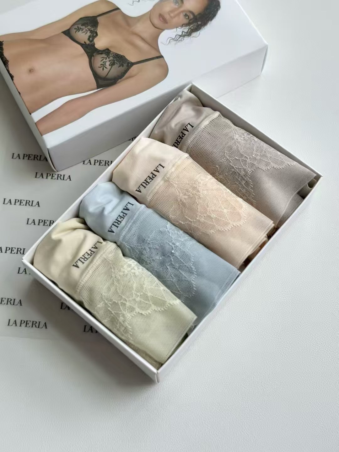 LAPERLA High-Waisted Ice Silk Panties - Seamless Comfort and Style 10 i1746600024 1093 8