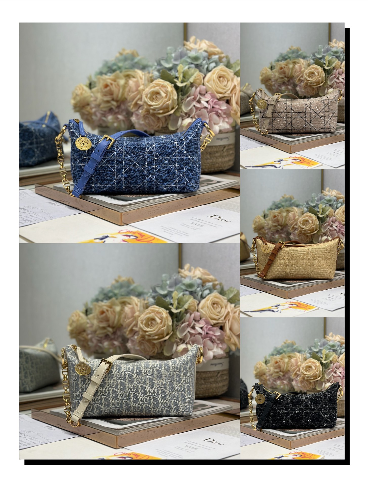 NO:213212,Diorstar Hobo Chain Handbag, Spot# Model 3202, Dior, Dior, Dior19860909Diorstar Hobo 链条手袋,现货# 型号3202,迪奥,dior,dior,Bag