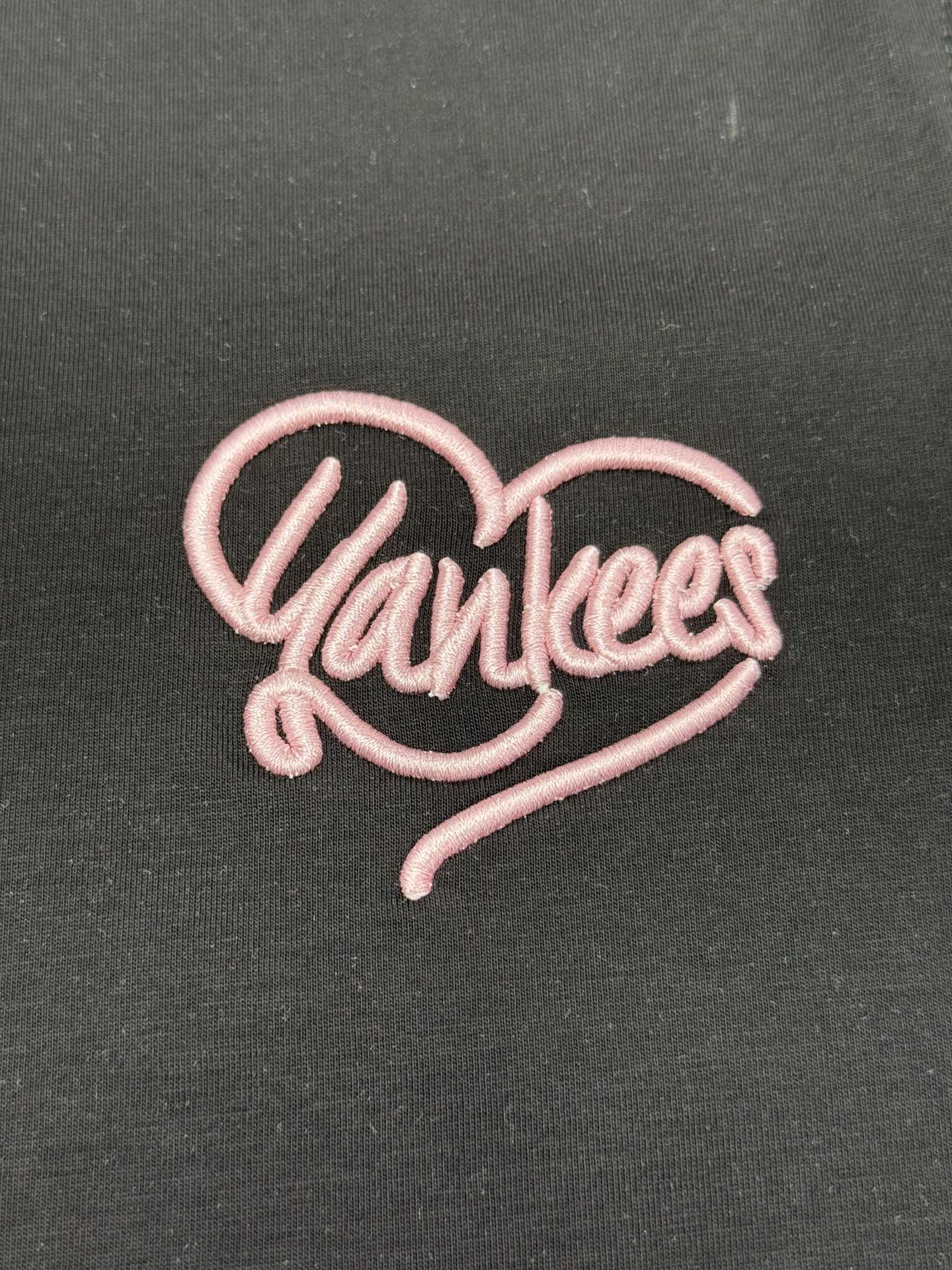 MLB Camiseta de Manga Corta con Bordado de Corazón para Parejas - Casual y Cómoda 5 i1746616581 2040 3