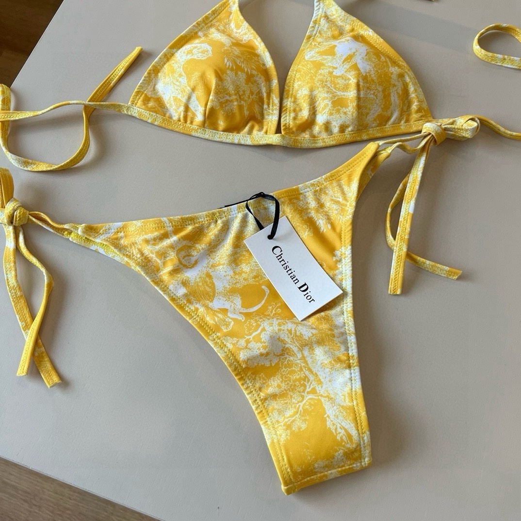 。
Dior 迪奥新款分体泳衣😍🥰适合多种场景的游泳衣🏊‍♀️海边 游泳池 温泉 水上乐园 漂流都可以😌
