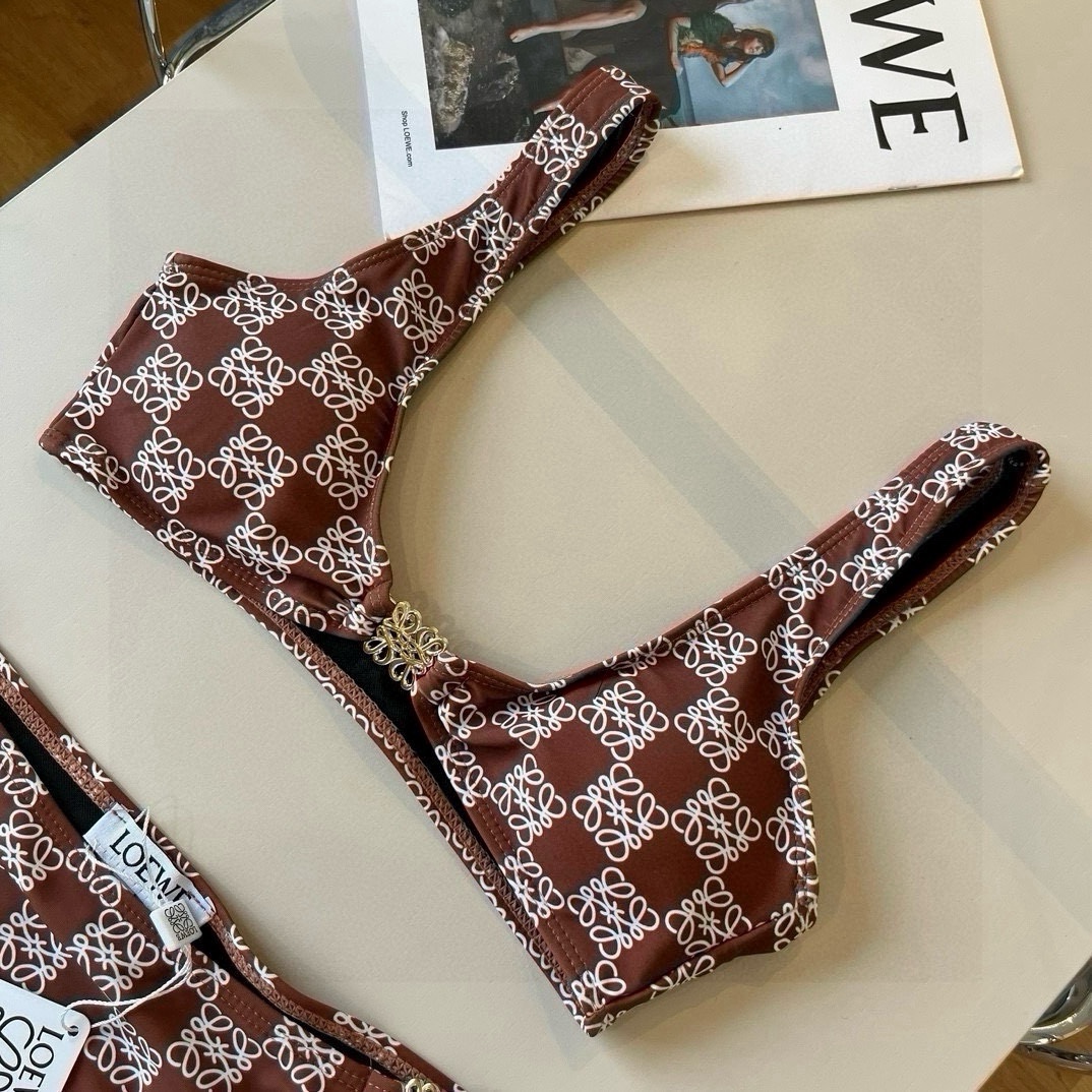 。
LOEWE罗意威 新款比基尼😍🥰适合多种场景的游泳衣🏊‍♀️海边 游泳池 温泉 水上乐园 漂流都可以