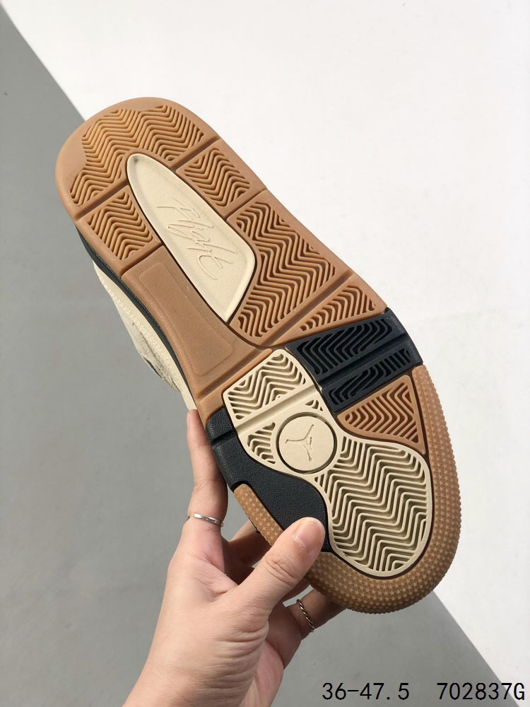 Jordan Flight Court SP "Tela" Skateboarding Shoes - Beige/Black 6 i1746637115 2813 4