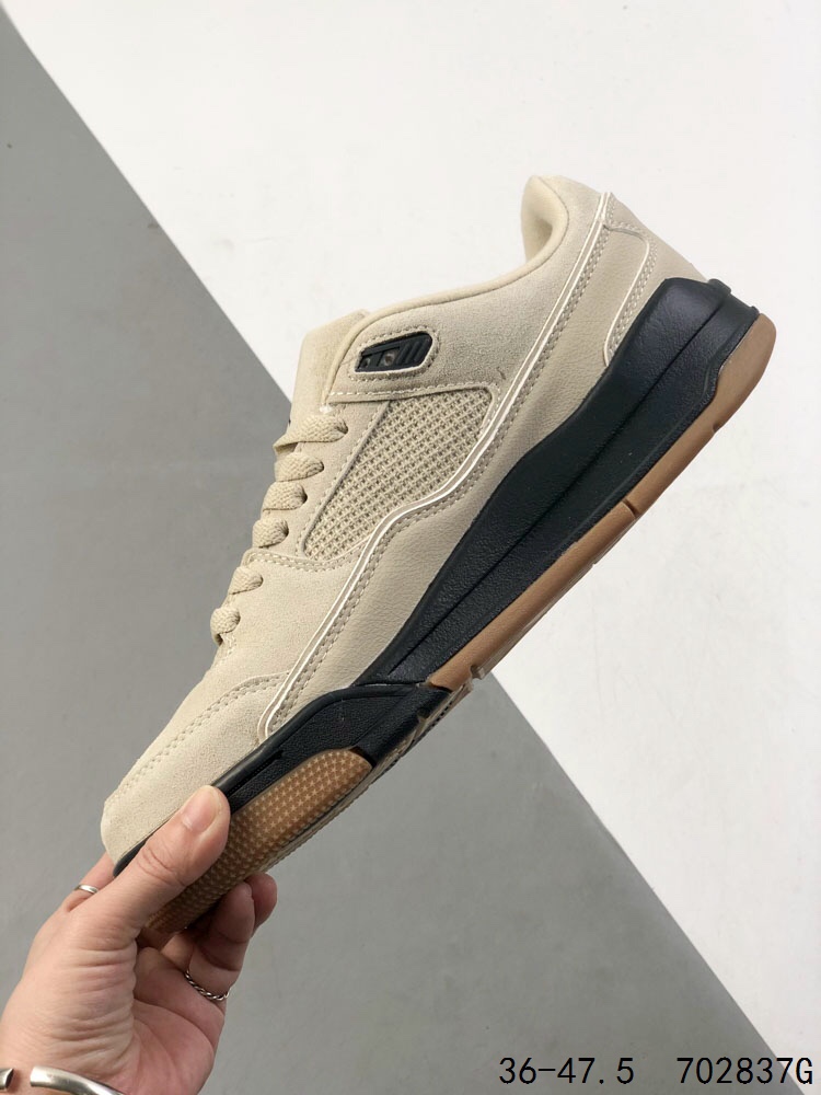 Jordan Flight Court SP "Tela" Skateboarding Shoes - Beige/Black 4 i1746637115 9227 2