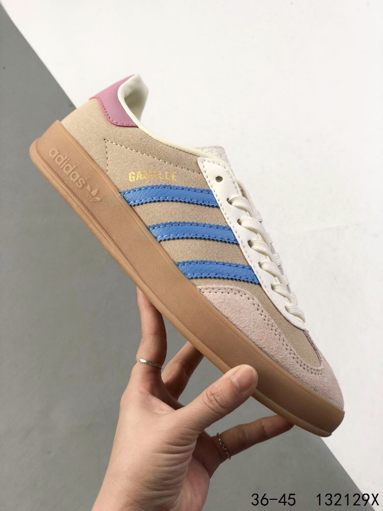 Adidas Gazelle Indoor Sneakers - Low-Top, Cushioned Insole, Anti-Slip Outsole 5 i1746659001 9255 3