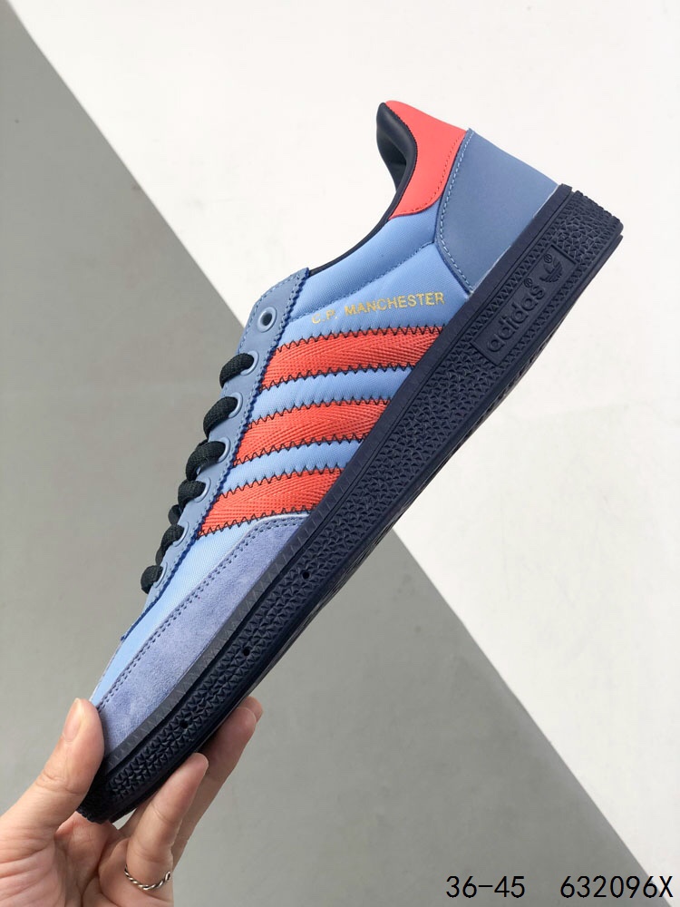 Adidas Handball Spezial Retro Casual Sneakers Suede Upper Classic Design Blue/Orange 7 i1746672059 9900 5
