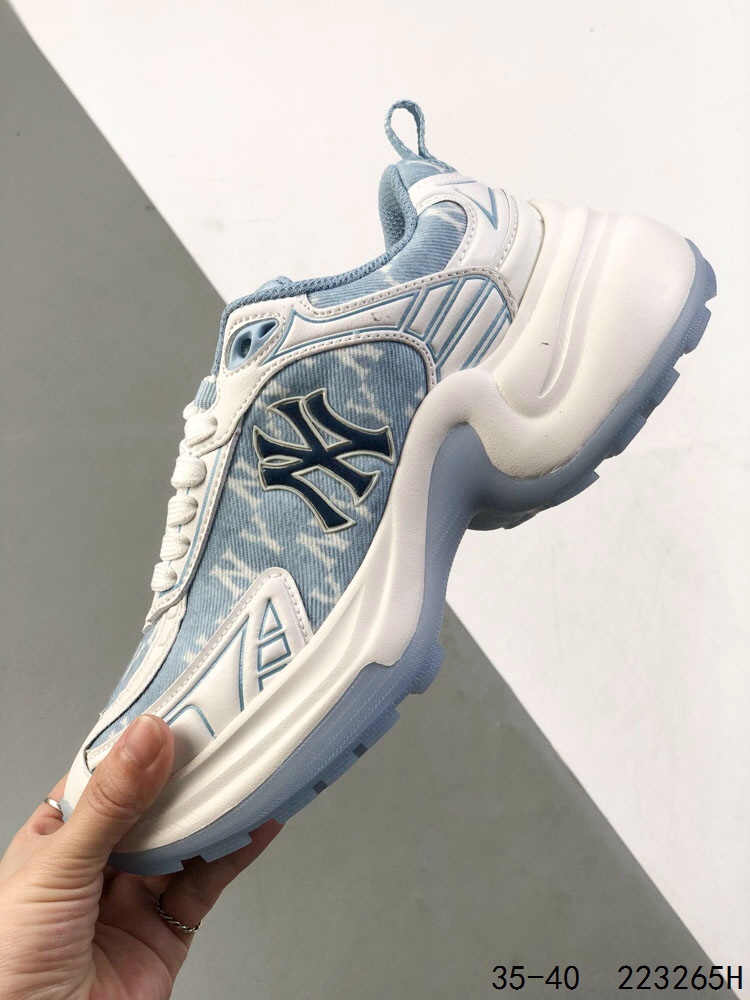MLB Women's 2025 Spring/Summer NY Logo Chunky Sneakers - Lightweight Comfort 9 i1746673103 6497 7