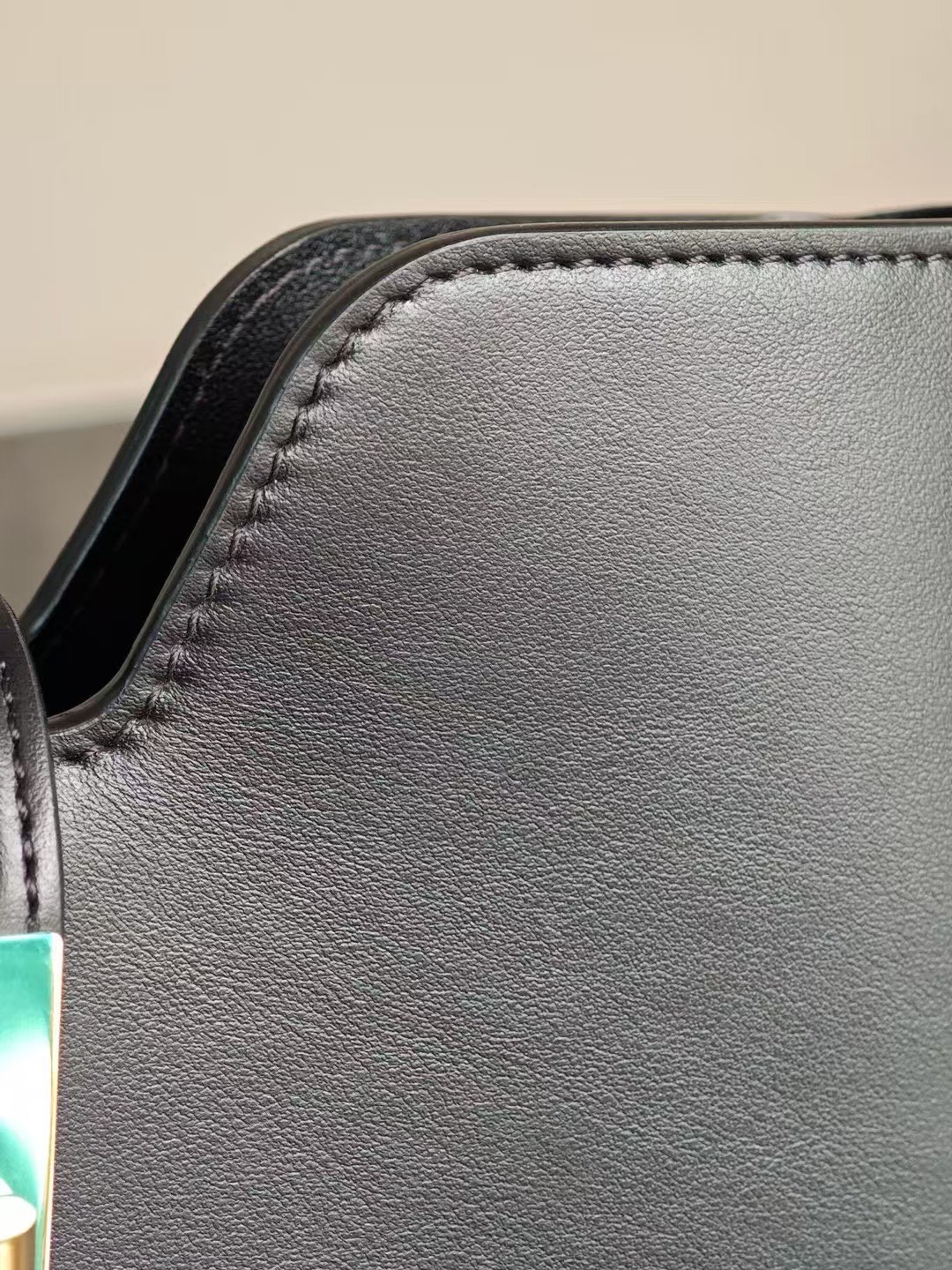 Celine Camille 16 Soft Bag - Black Smooth Calfskin Leather Handbag 10 i1746688033 542 8
