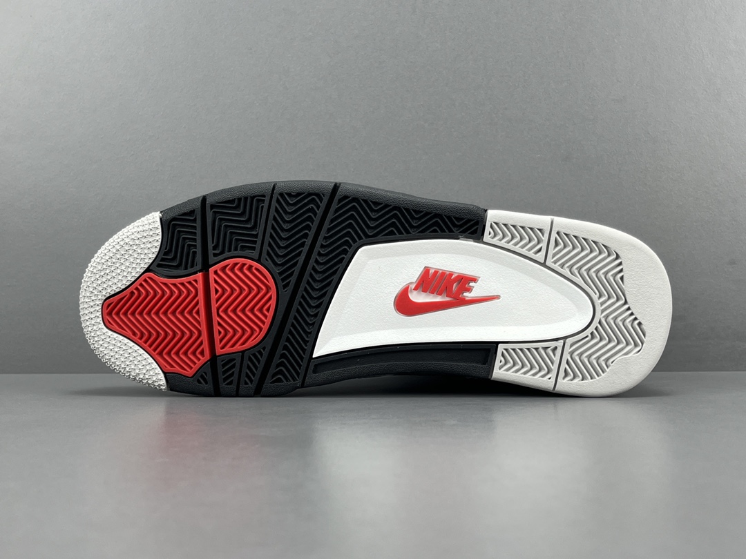 
【OG版 AJ4】Jordan Air Jordan 4 OG White Cement时尚百搭 减震