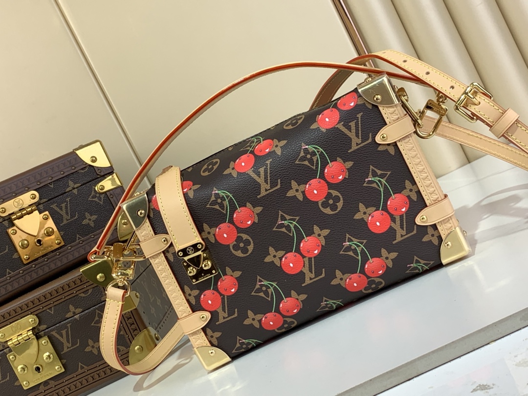 批 顶级原单复刻独家实拍📷【 SIDE TRUNK 手袋】M14278  樱桃 ...