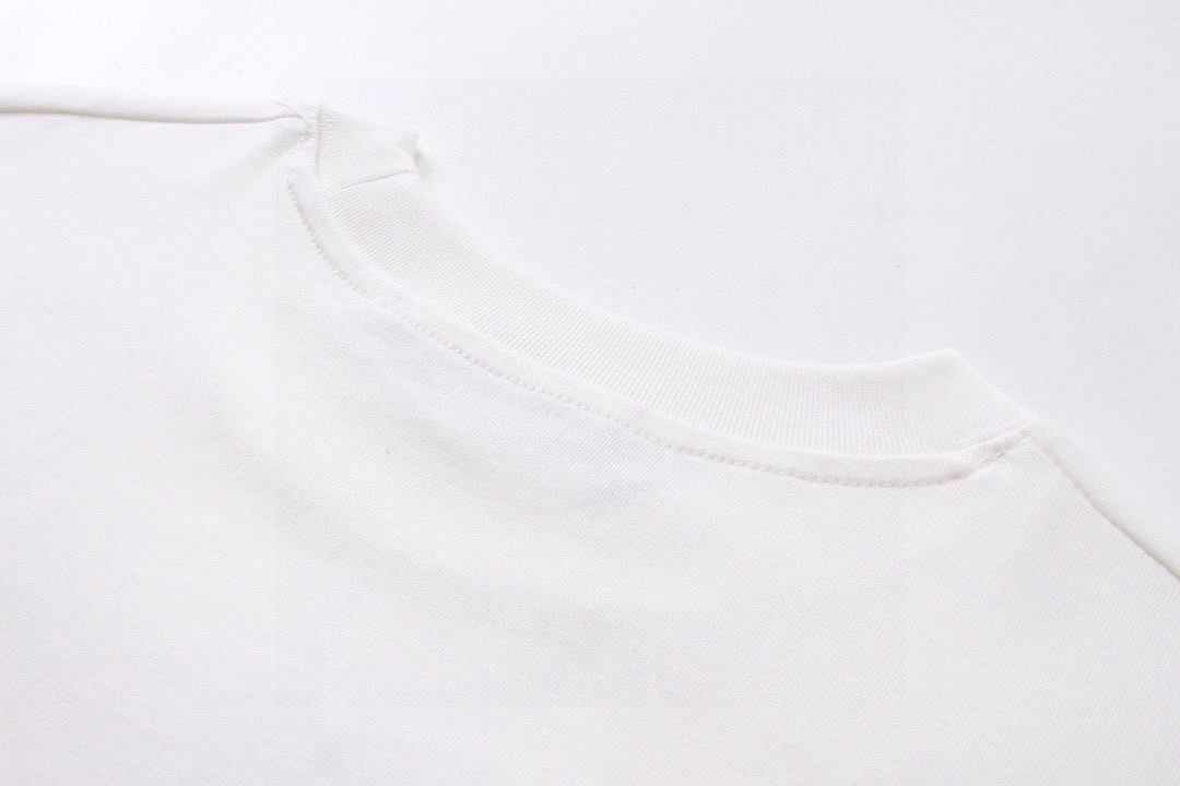 古驰/Gucci 夏季新品 卡通眼睛印花圆领短袖T恤