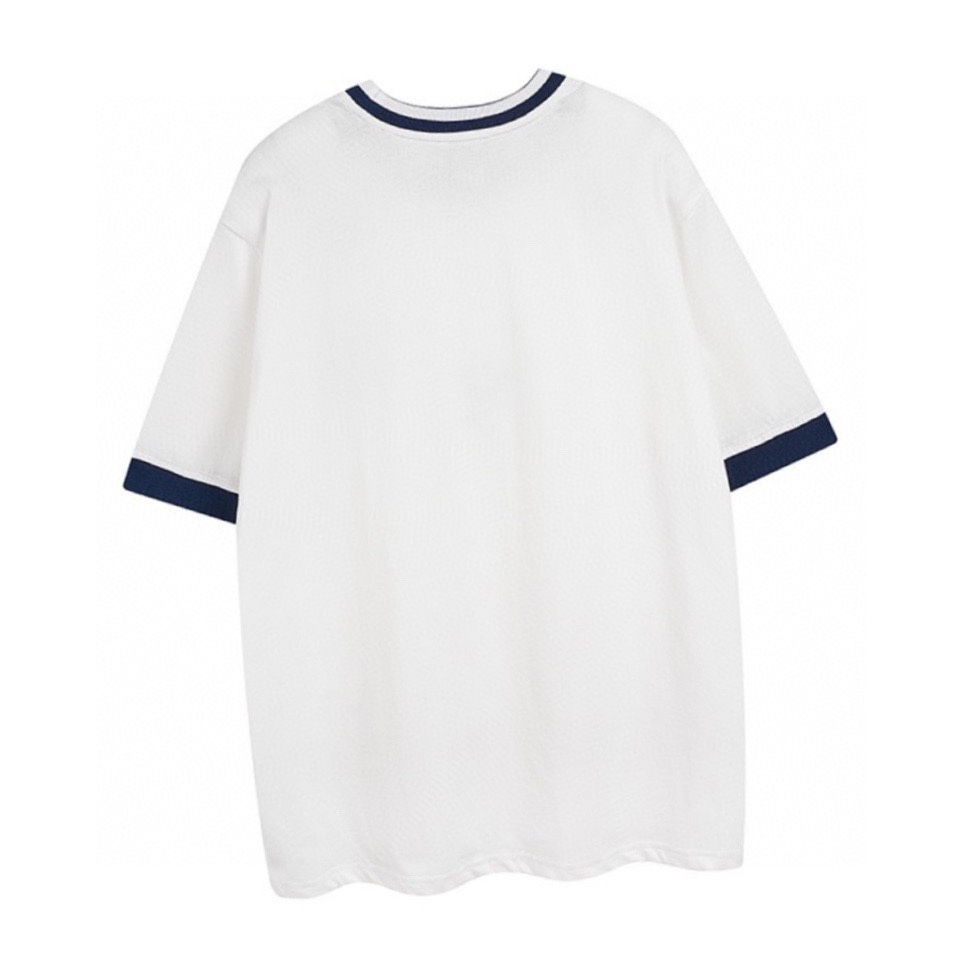 古驰/Gucci 夏季新品 互扣式双G刺绣标识圆领短袖T恤