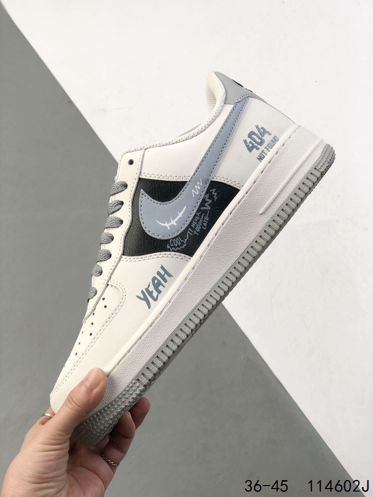 Nike Air Force 1 Low Casual Sneakers - White/Red, Men's Athletic Shoes 9 i1746718564 3214 7
