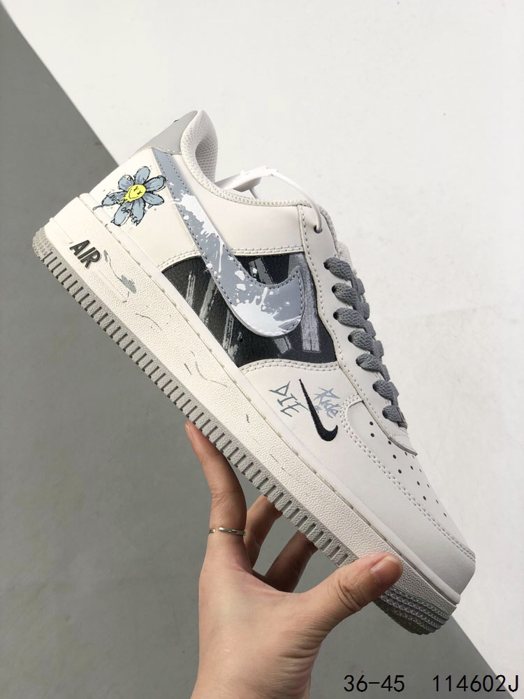Nike Air Force 1 Low Casual Sneakers - White/Red, Men's Athletic Shoes 10 i1746718564 8694 8