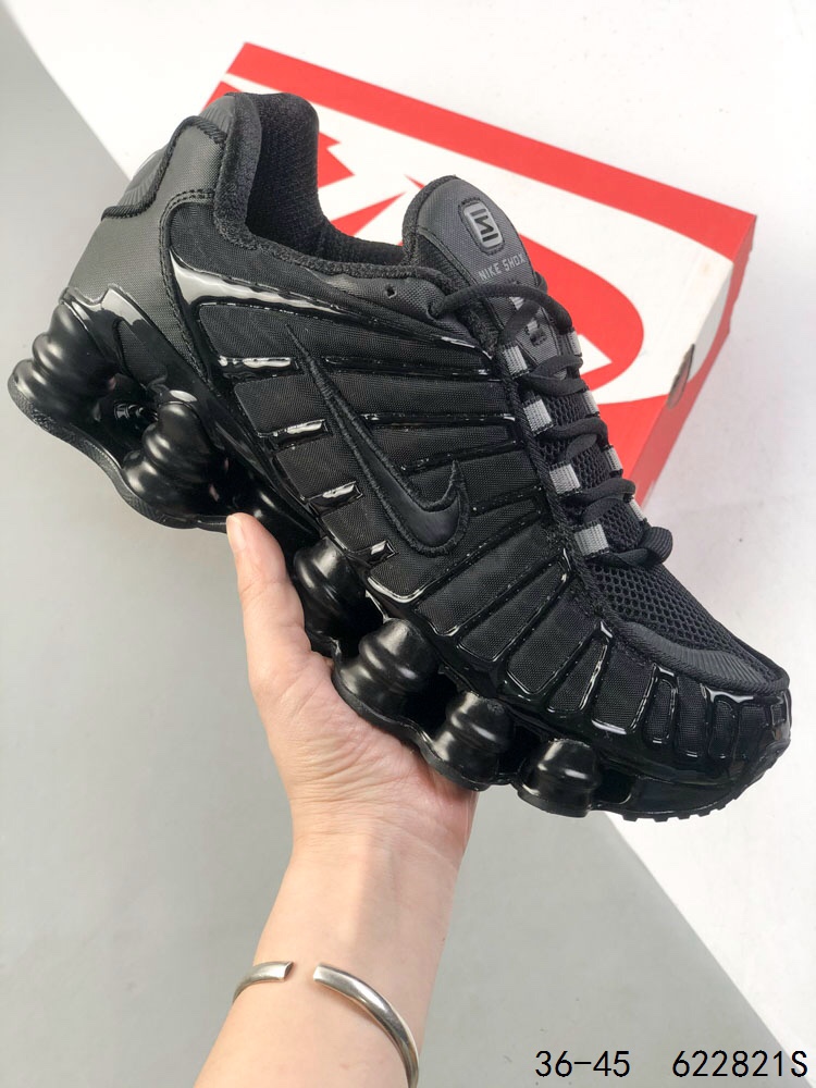 Nike SHOX TL Black Running Shoes with Piston Cushioning (AR3566-002) 2 i1746763871 80 0