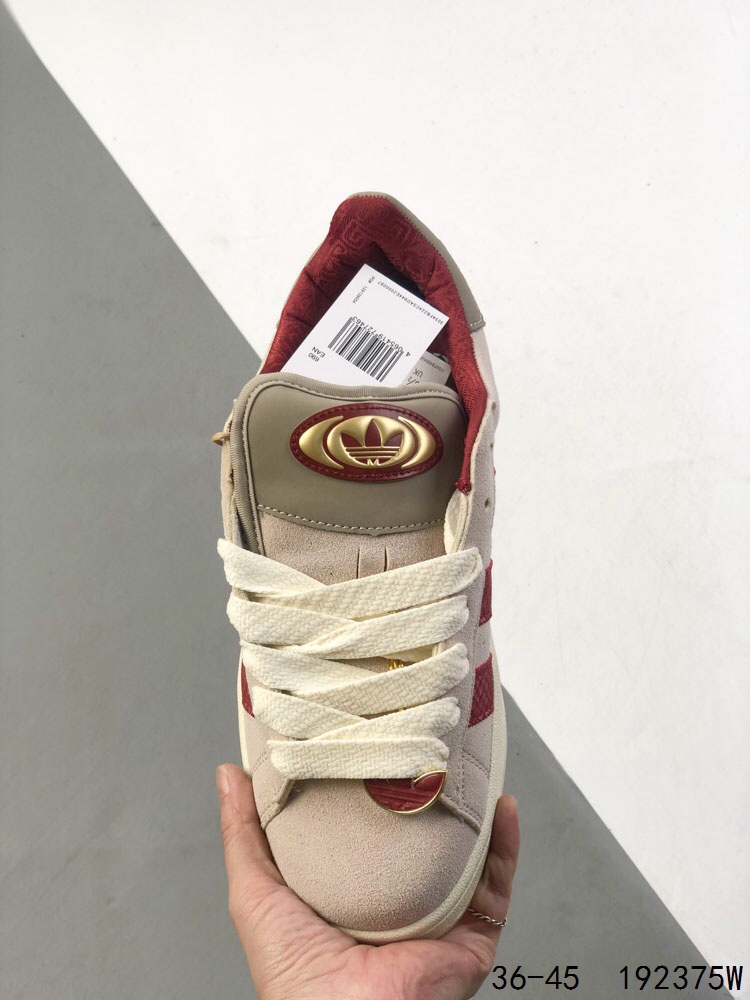Adidas Campus 00s Retro Casual Bread Shoes Suede Leather Cream Red 8 i1746764573 4119 6