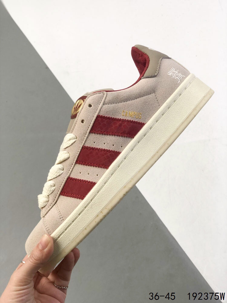 Adidas Campus 00s Retro Casual Bread Shoes Suede Leather Cream Red 7 i1746764573 5793 5