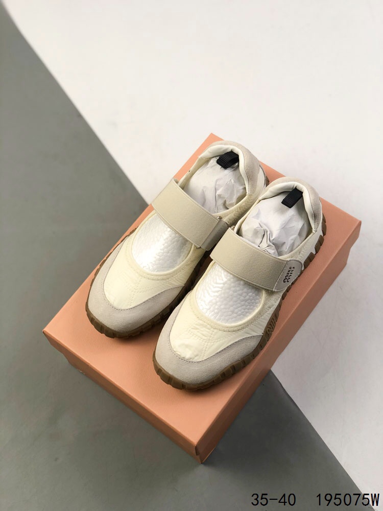 Miu Miu Women's Yellow Sporty Sneakers, Size 36-40, New 2025 Collection 8 i1746764653 4944 6