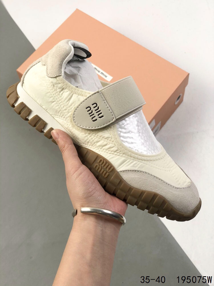 Miu Miu Women's Yellow Sporty Sneakers, Size 36-40, New 2025 Collection 7 i1746764653 8266 5
