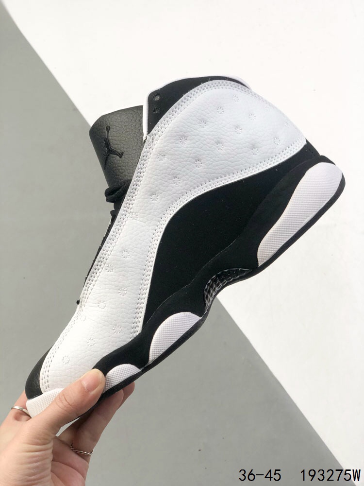 Air Jordan 13 Retro Basketball Shoes, Black and White, Mid-High Top 4 i1746764752 1389 2