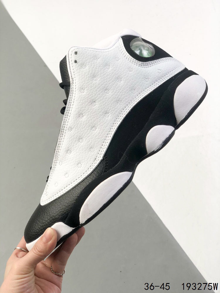 Air Jordan 13 Retro Basketball Shoes, Black and White, Mid-High Top 7 i1746764752 5818 5