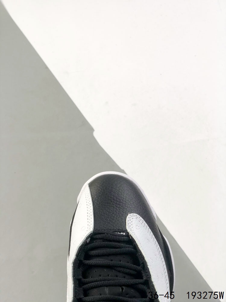 Air Jordan 13 Retro Basketball Shoes, Black and White, Mid-High Top 9 i1746764752 83 7