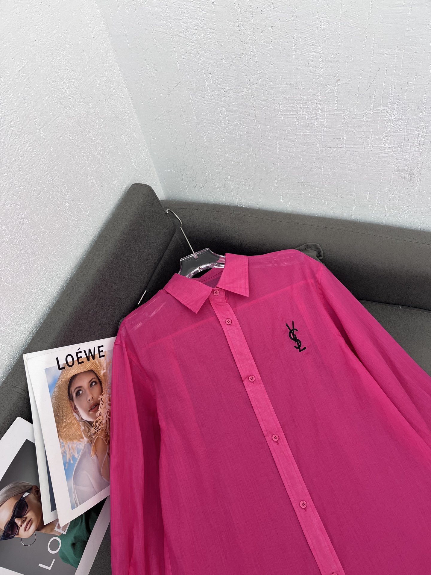 Yves Saint Laurent Linen Button-Down Shirt | Lightweight Summer Style 7 i1746773460 6908 6
