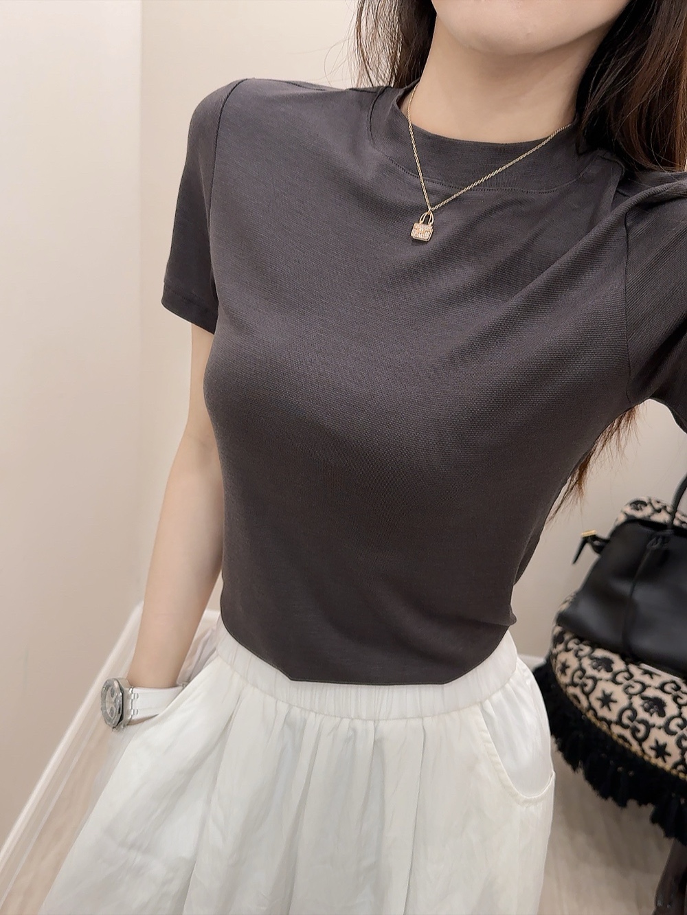 NO:335128,Half turtle collar tin grey!  !  Needless to say, just close your eyes and rush, alexander wang19860909半高领 锡灰色！！ 不用多说,闭眼冲就行,,alexander wang,Women's clothing