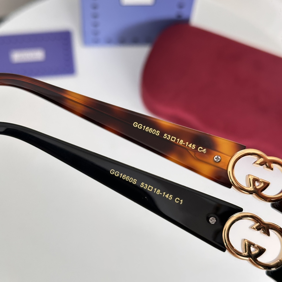  ‼️GUCCI
MOD：GG1660S
Size：53口18-145