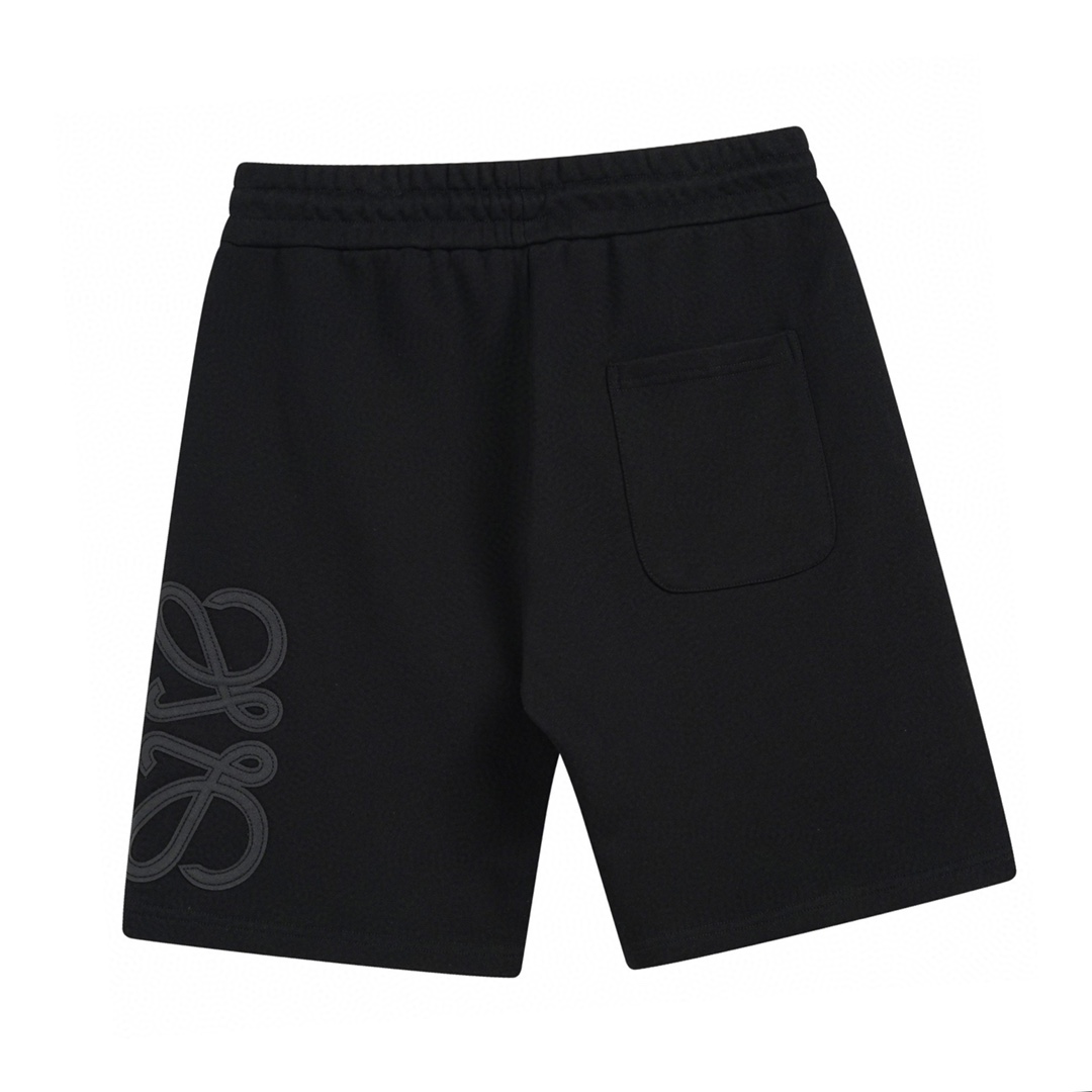 罗意威/Loewe 夏季新款 皮标logo休闲短裤