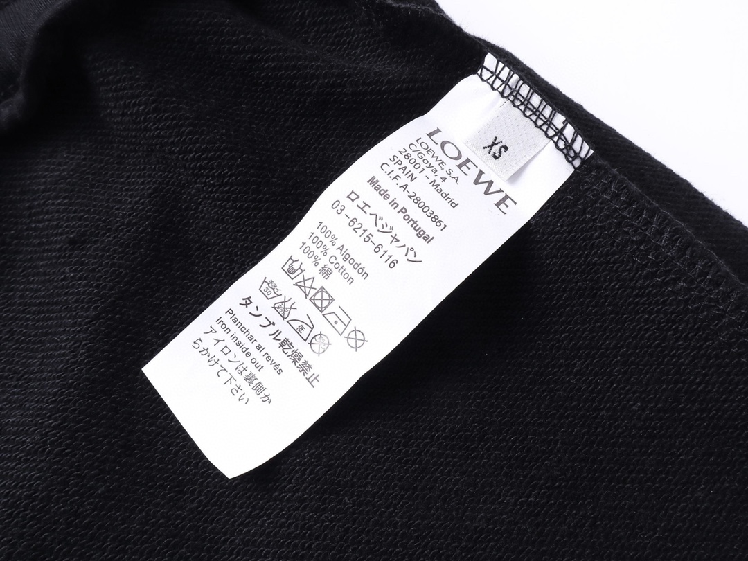 罗意威/Loewe 夏季新款 皮标logo休闲短裤