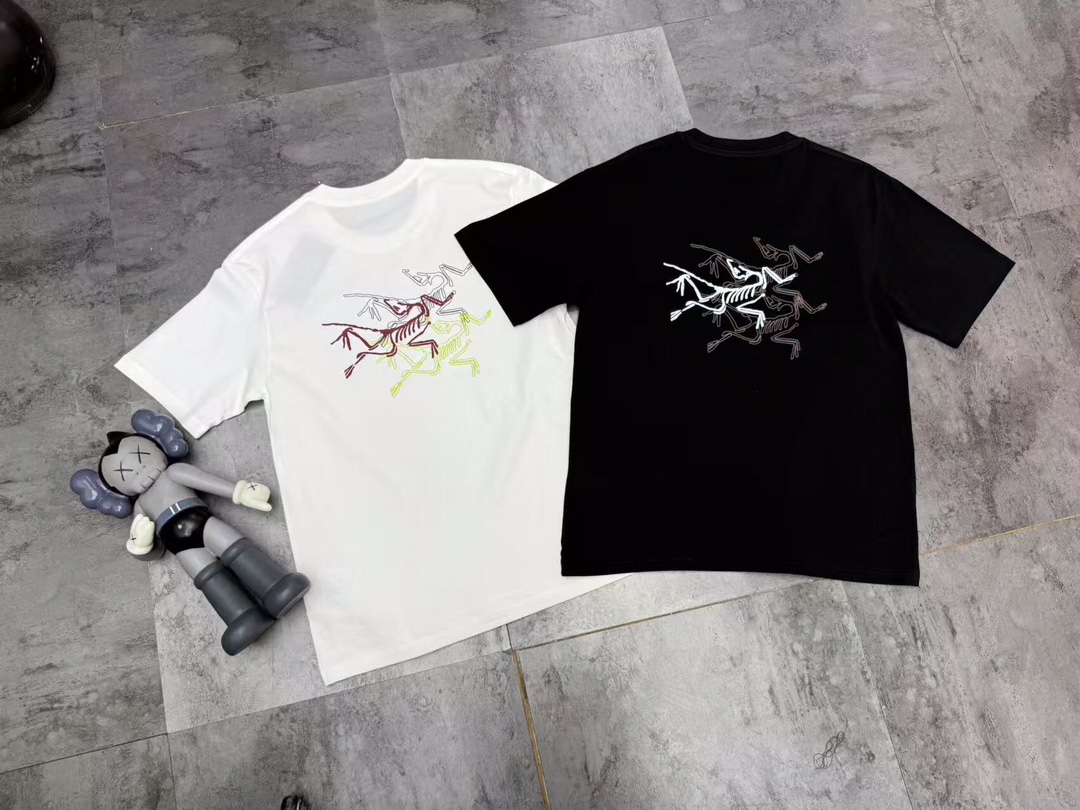 Arc'teryx Camiseta de Manga Corta con Logo de Pájaro en Relieve para Hombre 3 i1746793287 5271 1