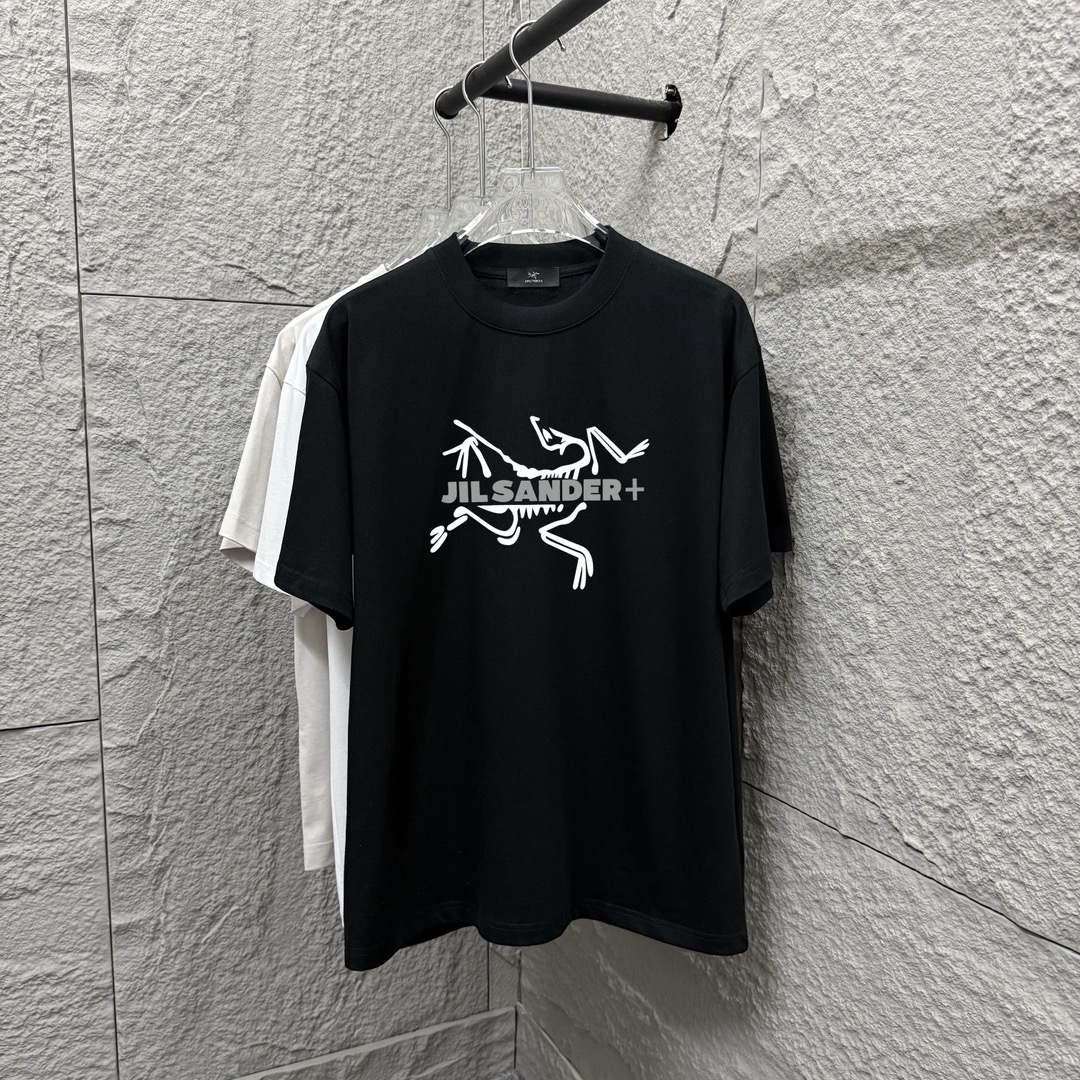 ARC'TERYX*Bird 2025 primavera y verano nuevo estilo moderno Logotipo de patrón clásico personalizado Proceso de flocado…