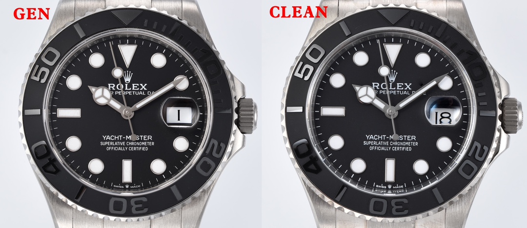 NO:158774,Clean Factory 226627 Class 5 titanium alloy yacht, the first watch strap interspersed with ceramic tubes!  !  !  Ceramic tube!  !  !  Ceramic tube!  Clean Factory purchased 226627 in June and developed for nearly a year, and finally developed a titanium alloy yacht. For Rolex, the use of titanium alloy is absolutely unprecedented. At the same time, it also chose the fifth-level titanium alloy (special materials widely used in aviation/medical medicine). Rolex always likes to do some things with performance remaining. For example, when using 316, Rolex must be unique and 904L. Of course, the greatest difficulty of development is that clean also uses the same fifth-level titanium alloy, which can be detected by spectrometer, and can also distinguish the titanium alloy grade by color. Those who are interested can search for relevant knowledge by themselves. As a not-so-popular style, clean also tries to perfectly demonstrate the fifth-level titanium alloy process, and it is also the attitude of the clean factory to watch. The weight of the watch head is the same as the authentic product. It is not bad at all. The authentic product of the strap is 49g clean: 52g  Because the clean has a film, the actual difference between the two is about 2g. Because we developed the watch buckle part. The original Rolex welding points are not tight enough, and there may be a risk of falling off. So the clean reinforced it in this part. Of course, the overall difference is 2-3g, and the wrist is almost impossible to feel. The case, the strap, the brushed wire is almost the same. Ceramic ring, strap, literal pointer, etc. are also hand-held for the clean. After all, the yacht styles that are already on sale are also the leader in the industry. The material cost has increased, including the grinding and processing of this fifth-level titanium alloy is much more difficult than that of ordinary metal materials, so the price will be several hundred yuan more. I hope watch friends can understand it. Clean's rigorous attitude towards watchmaking is also expected to be recognized by everyone., christian louboutin, rolex19860909clean厂226627 五级钛合金游艇 首家 表带穿插陶瓷管！！！陶瓷管！！！陶瓷管！ clean厂于.06月购买226627开发近一年,终于把钛合金游艇开发出来,对于劳力士而言,使用钛合金绝对是前所未有,同时也非常严苛的选择了五级钛合金(广泛应用于航空/医疗的特殊材料),劳力士总是爱干些性能剩余的事情,例如,用316,劳力士就要独树一帜,用904L. 当然了,开发的最大难度,clean也使用了同样的五级钛合金,可以通过光谱仪检测,同时也可以通过颜色来区分钛合金等级.有兴趣的可以自己搜索相关知识. 游艇作为一个并不太热门的款式,clean也要尽力去完美的展现五级钛合金工艺,同时也是clean厂制表的态度. 表头重量和真品一致均为57g.分毫不差. 表带真品为49g clean:52g 因为clean有贴膜,实际两者相差2g左右. 因为我们发展表扣部分 劳力士原厂焊接点不够紧实,可能有脱落风险.所以clean在这个部分加固了一下. 当然了 整体相差2-3g 手腕几乎是感觉不出来的. 表壳 表带 拉丝 也是几乎一致. 陶瓷圈 表带 字面 指针这些,对于clean来说也是手拿把掐啦,毕竟已经在售的游艇款式,也是行业的翘楚. 在材料成本上有所增加,包括这个五级钛合金打磨加工也是比一般金属材料要困难的多,所以售价会多出几百元人民币,希望表友可以理解. clean对于制表严谨的态度也希望得到大家的认可.,,christian louboutin,rolex,Watch