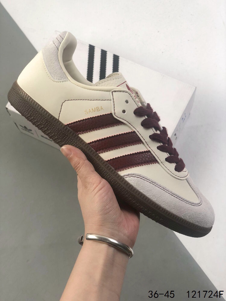Adidas Originals Samba Vegan OG Wales Bonner Red Casual Sneakers 3 i1746864127 9908 1