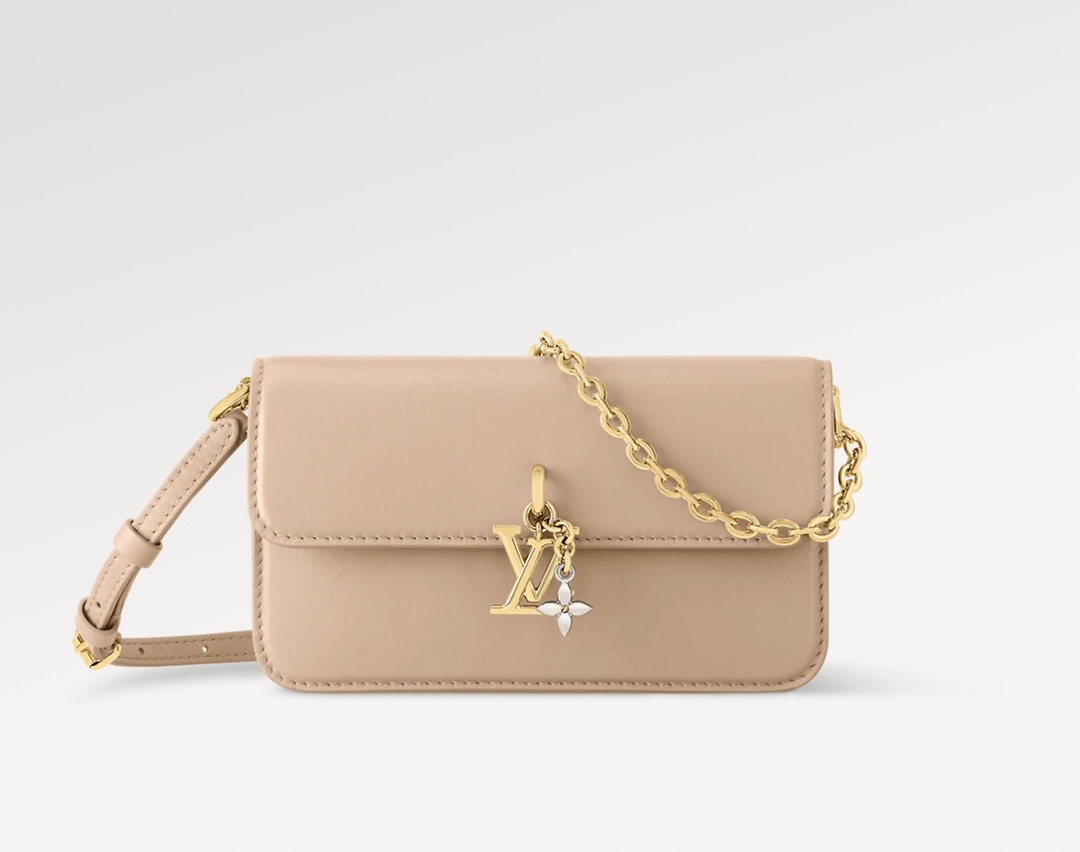 【WALLET ON CHAIN LV BLOOM 手袋】M14547蓝色 m14581 沙漠色 m14548 玫...