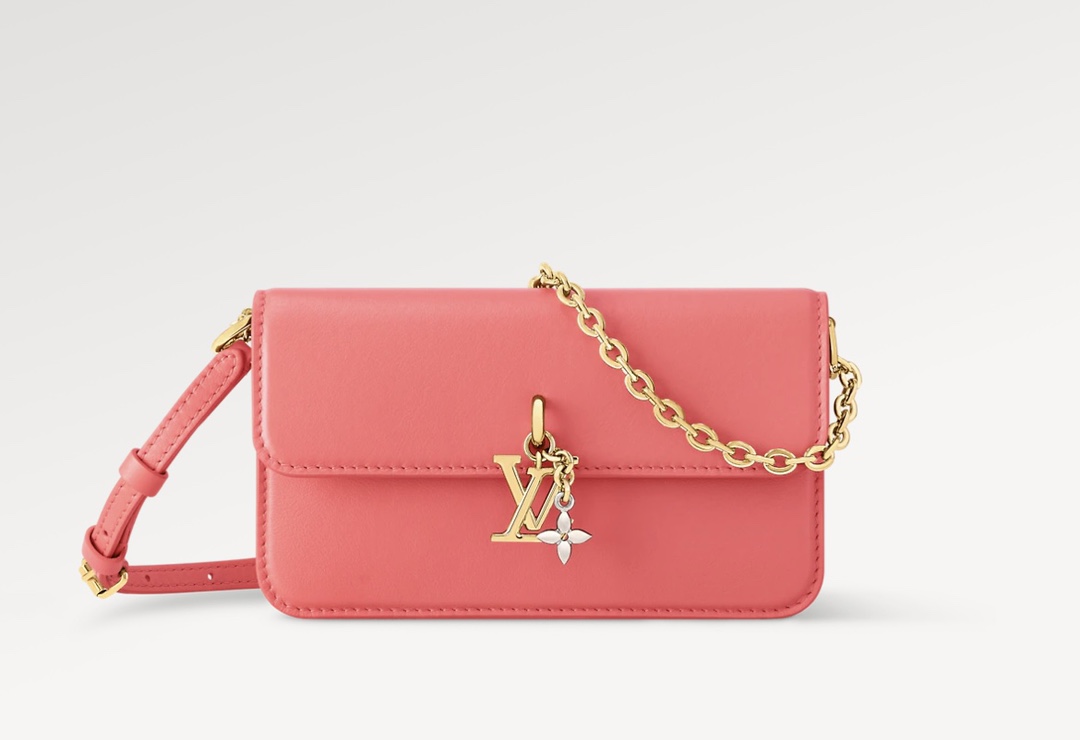 【WALLET ON CHAIN LV BLOOM 手袋】M14547蓝色 m14581 沙漠色 m14548 玫...