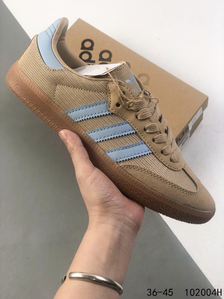 Adidas Samba Vegan OG Casual Sneakers Low-Top Athletic Shoes ID: 102004H 2 i1746885597 3668 0