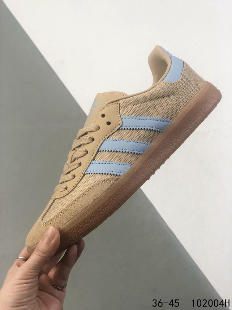 Adidas Samba Vegan OG Casual Sneakers Low-Top Athletic Shoes ID: 102004H 7 i1746885597 9464 5