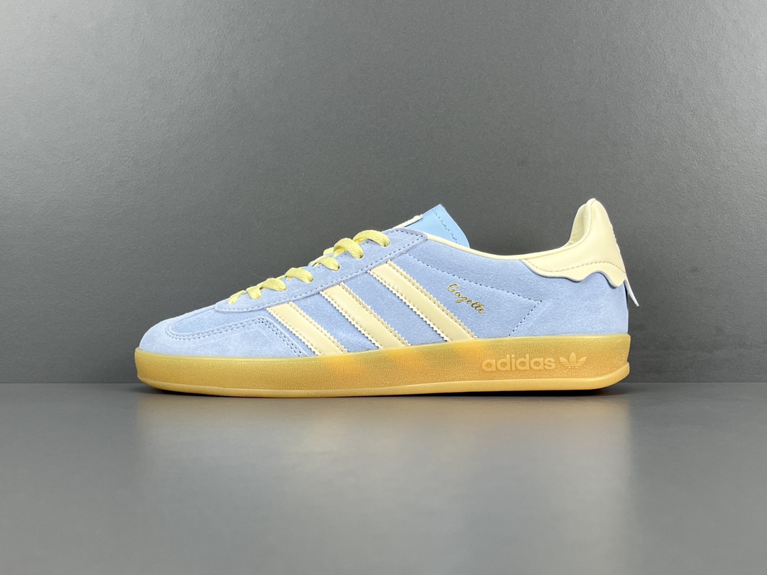 
【纯原版 阿迪】adidas originals GAZELLE INDOOR 舒适百搭 防滑耐磨 低