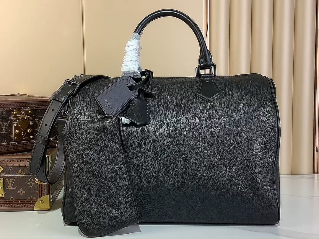 【SPEEDY P9 BANDOULIÈRE40手袋】M13905黑色 视频参考