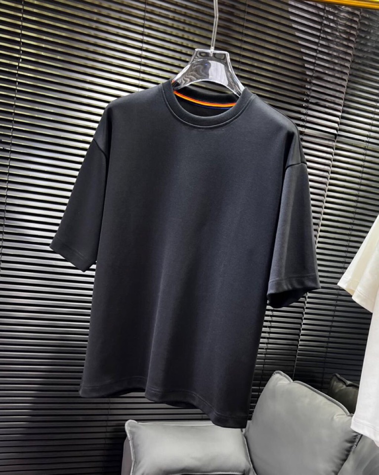 🔥Ermenegildo Zegna 杰尼亚 重磅棉短袖圆领T恤，重磅登场，25年Zegna早春款圆领短
