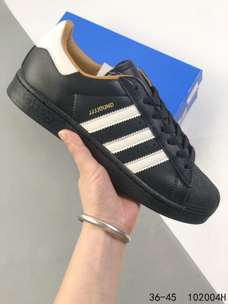 Adidas Superstar Jjjjound Black & White Leather Sneakers 2 i1746952293 2642 0
