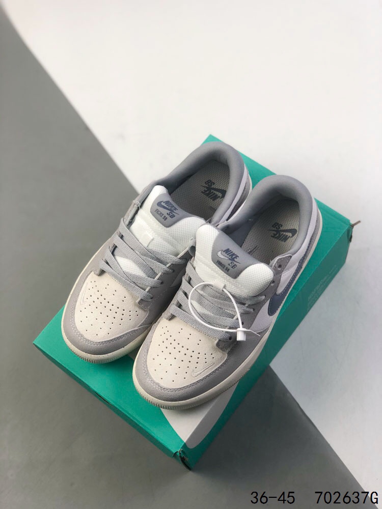 Nike SB Force 58 Skate Shoes - Grey/White, Comfortable & Durable Design 3 i1746971314 5815 1