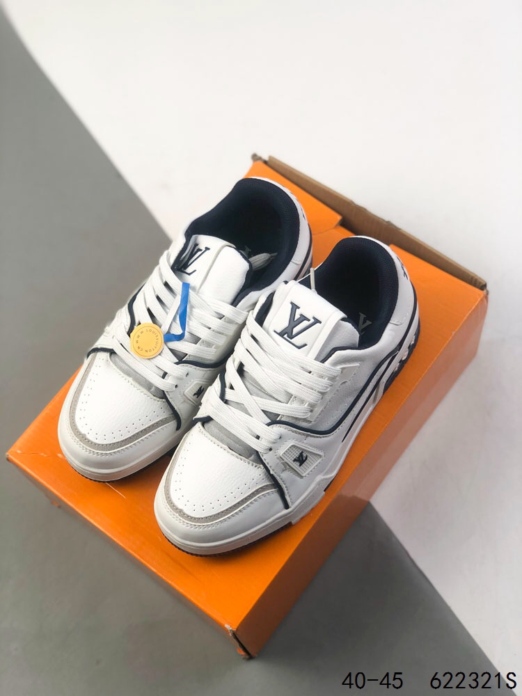 Louis Vuitton Trail Sneakers - Low Top, White Leather, Athletic Shoes 3 i1746971656 884 1